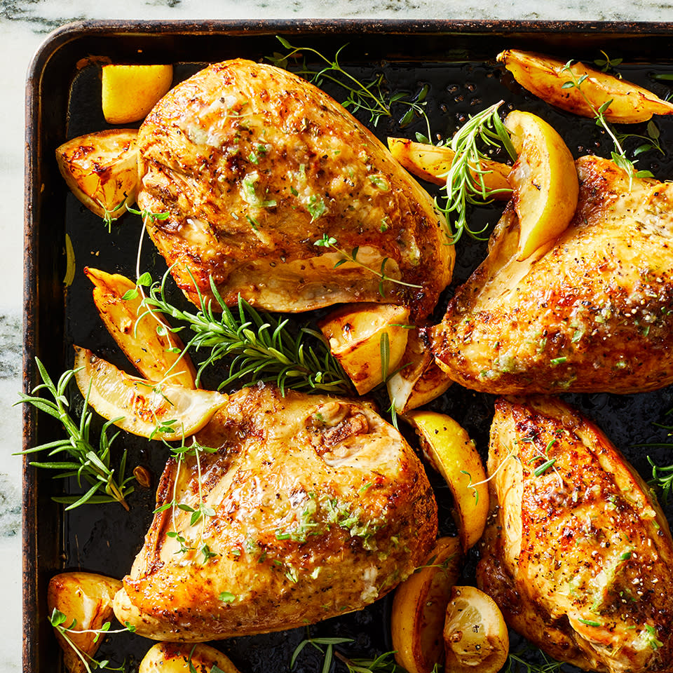 Sheet-Pan Lemon-Pepper Chicken