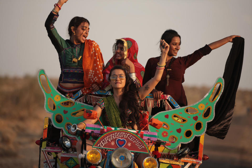 A still from 'Parched'