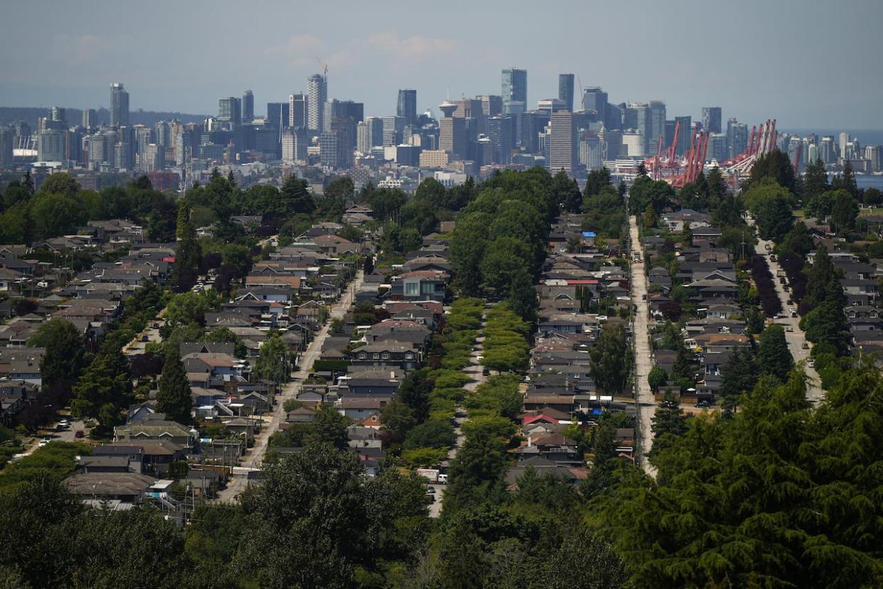 Municipalities across B.C. are grappling with a dearth of development planners while trying to meet the prescribed housing targets  (Darryl Dyck/The Canadian Press - image credit)