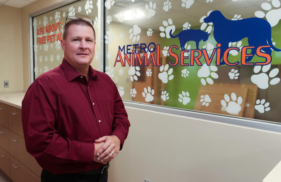 Ozzy Gibson during his time as director of Louisville Metro Animal Services. Oct. 11, 2019