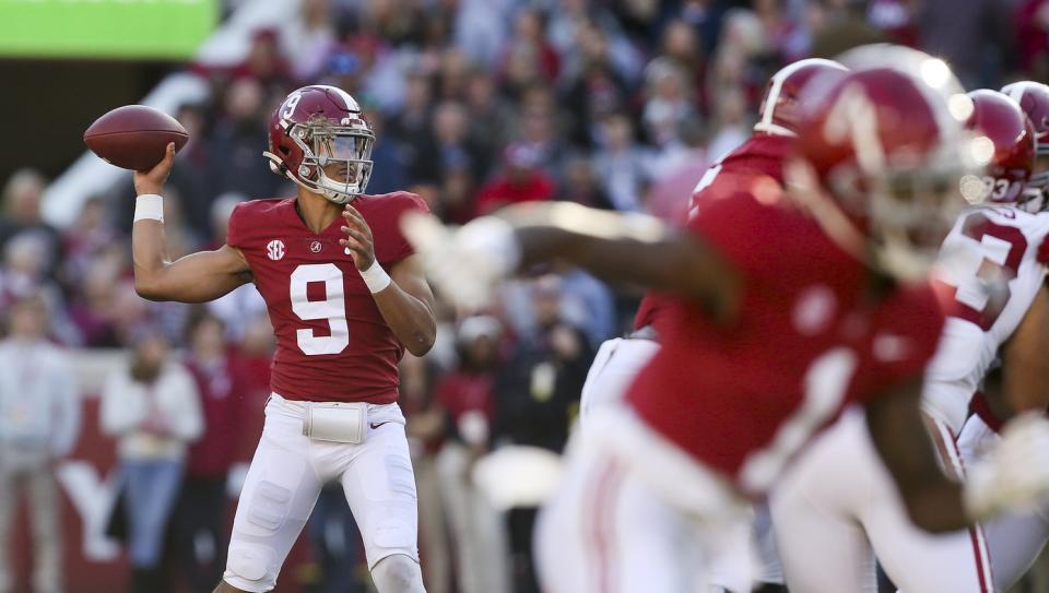 Alabama's Bryce Young is a finalist for the Maxwell Award.