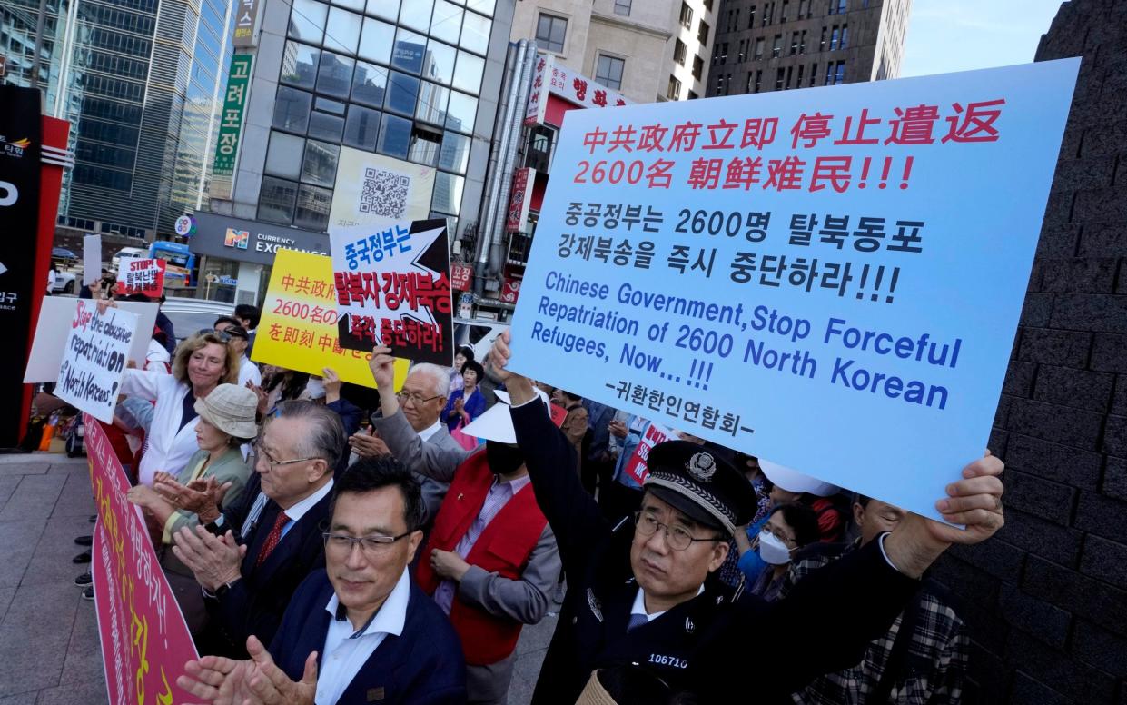 The defectors heading to New York hope to urge UN human rights officials to name and shame China for refusing to allow North Koreans safe transit