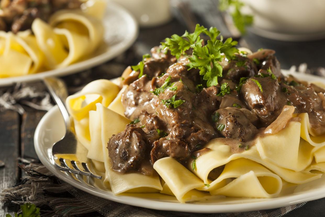 Classic Beef Stroganoff