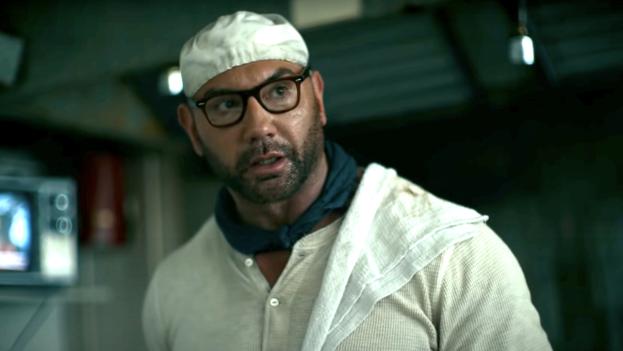  Dave bautista in army of the dead. 