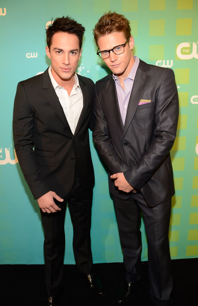 The CW 's 2012 Upfront - Michael Trevino and Zach Roerig