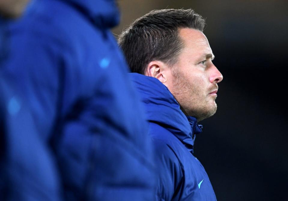 New man: Joe Edwards has replaced Gary Rowett in the Millwall dugout (The FA via Getty Images)