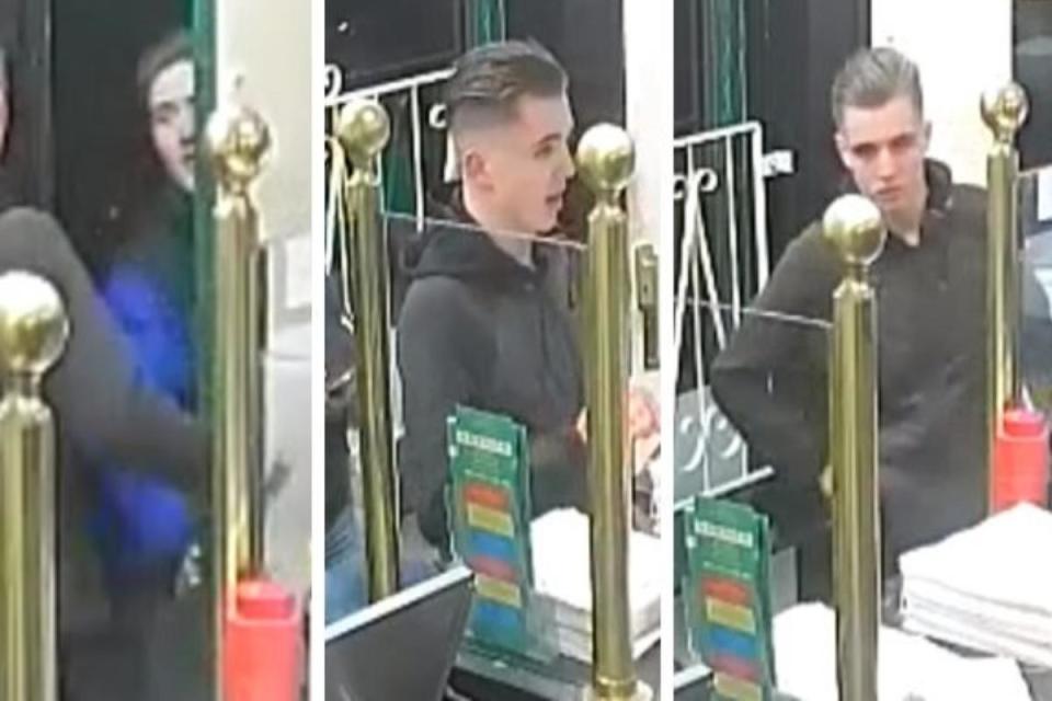 Police would like to speak wit the people regarding a robbery at North Lodge Park in Darlington as they believe they may be able to help with their enquiries <i>(Image: Durham Police)</i>