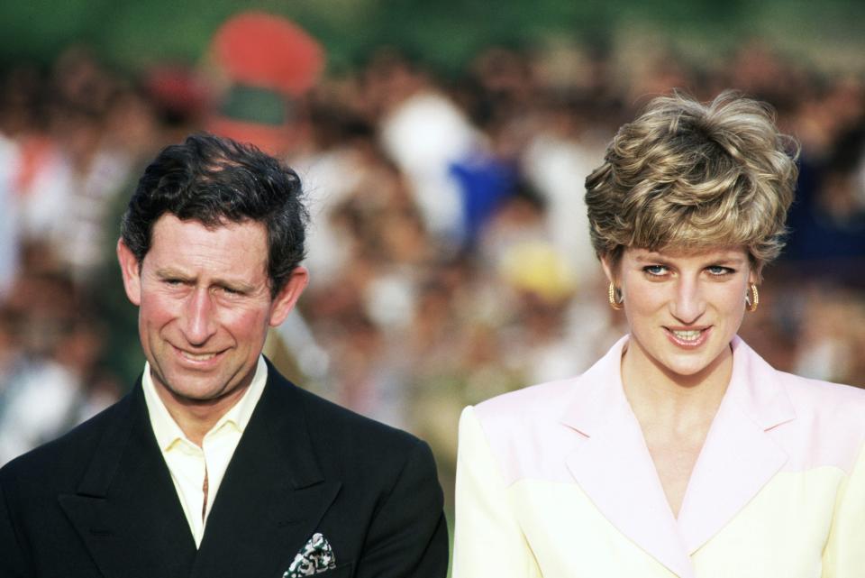 Prince Charles and Princess Diana on February 13, 1992