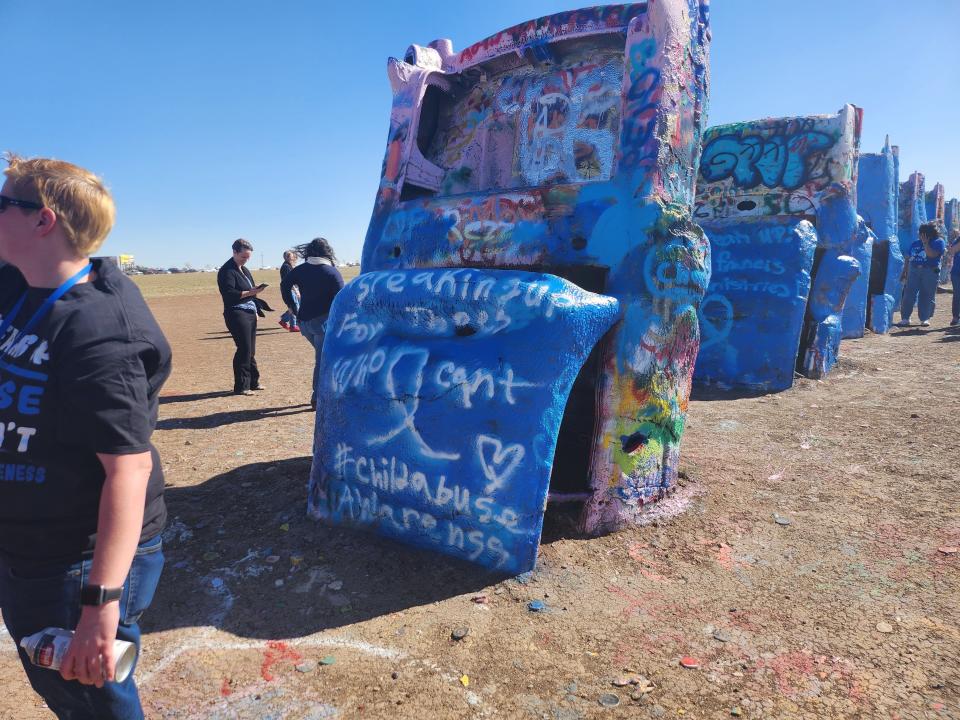 One of the country's most renowned roadside attractions, Cadillac Ranch draws over 2 million visitors each year.