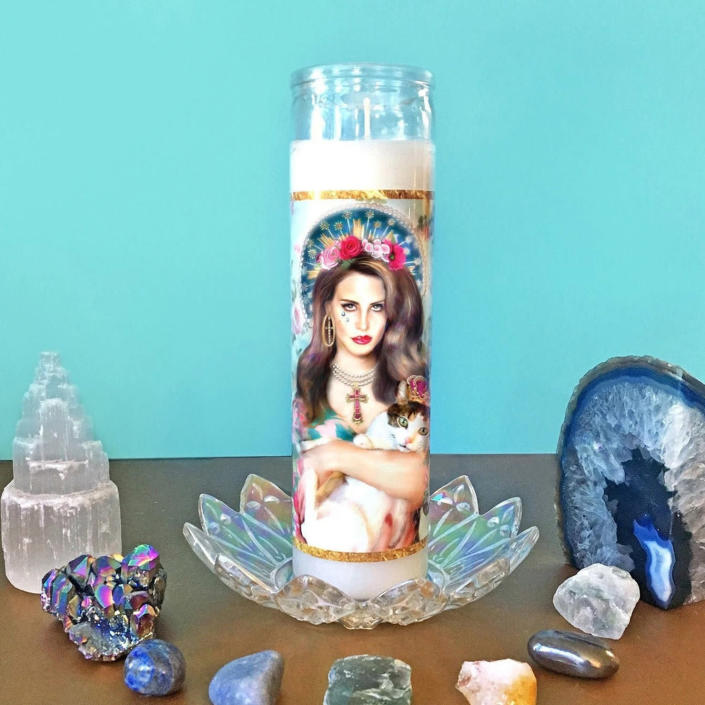 Lana Del Rey Prayer Candle