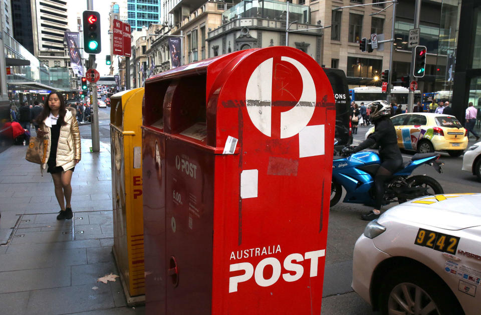 Australia Post is delivering millions of parcels across the country every day. Source: AAP