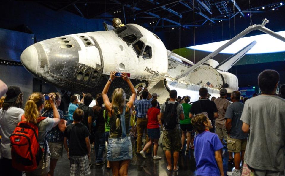 El Transbordador Espacial Atlantis. Foto: Cortesía NASA Kennedy Space Center