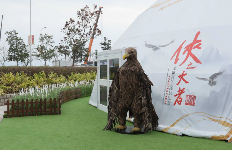 曾為戲劇《神雕俠侶》道具之一的雕兄。（圖／香港旅遊發展局提供）