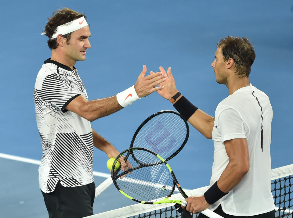 Roger Federer et Rafael Nadal, les héros de 2017