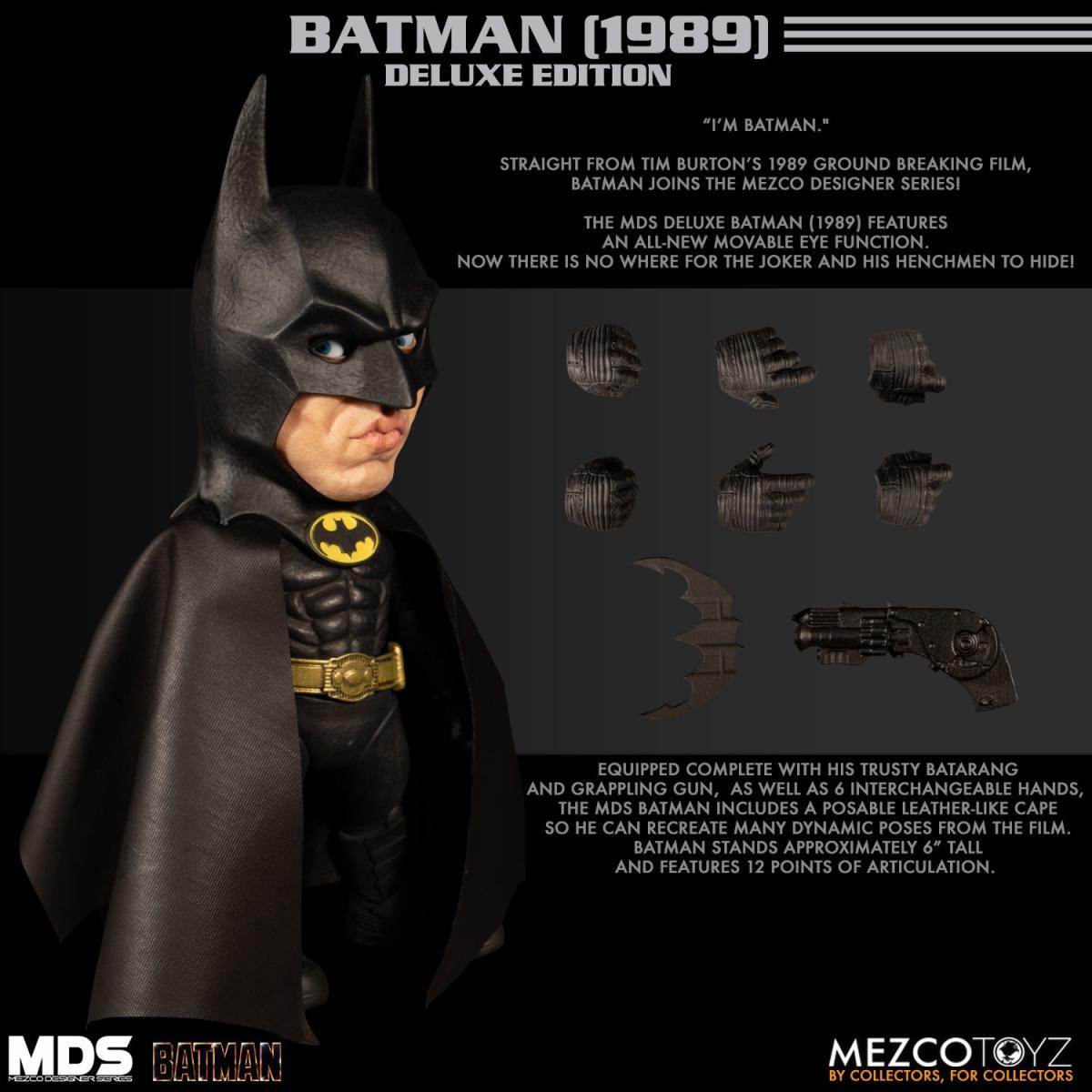 BATMAN '89 Deluxe Action Figure Coming from Mezco Toyz