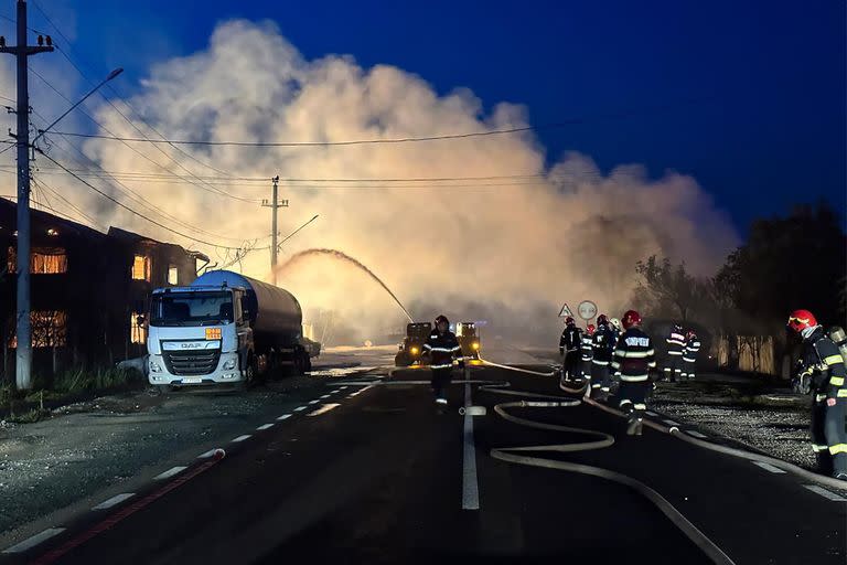 Un muerto y 46 heridos por la explosión de una planta de gas en Rumania