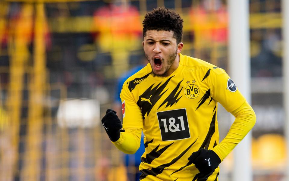 Jadon Sancho. - GETTY IMAGES