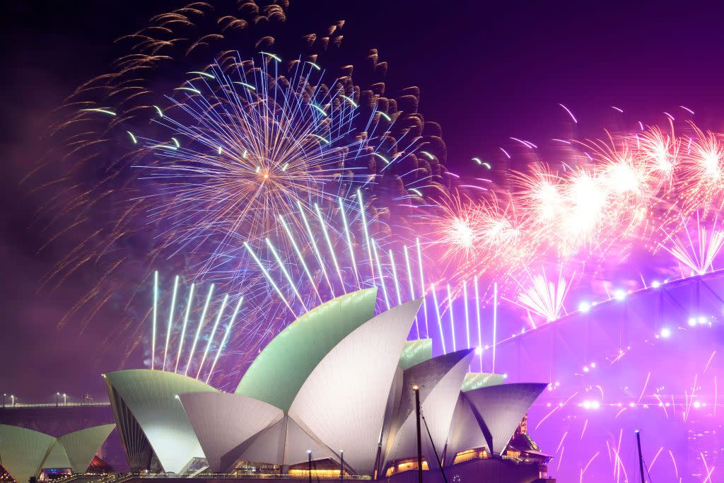 australians celebrate new year's eve 2021
