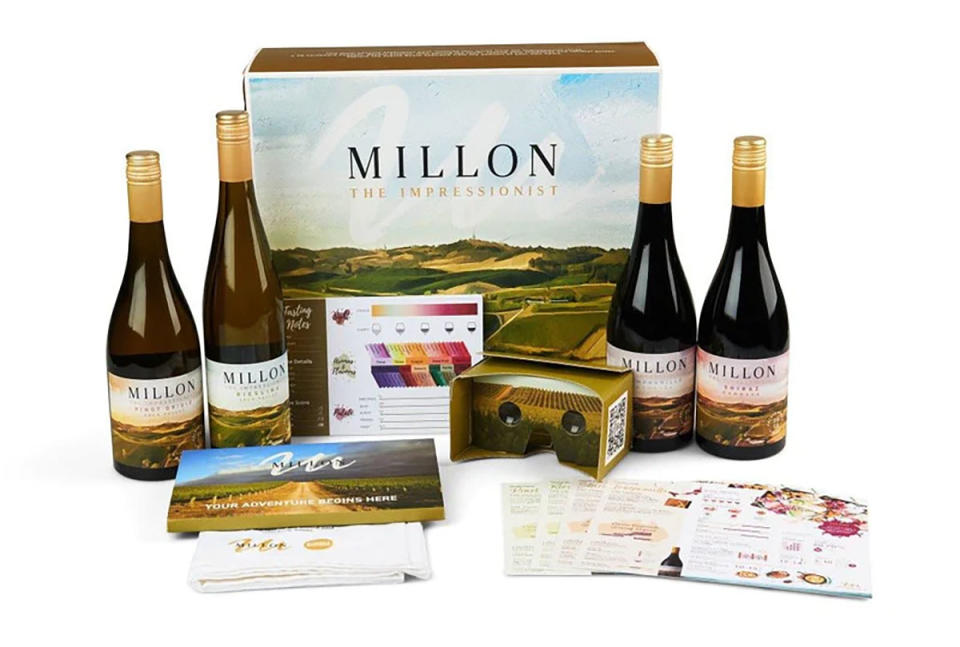 Millon Wines have a range of hampers that wine lovers will enjoy. Photo: Millon Wines