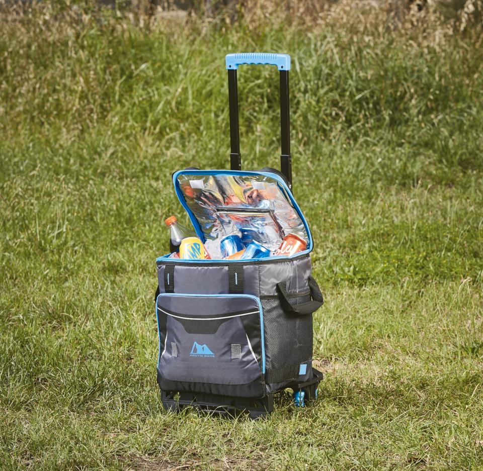 Rolling Cooler with 50-can capacity, $39.99. Photo: Aldi (supplied).