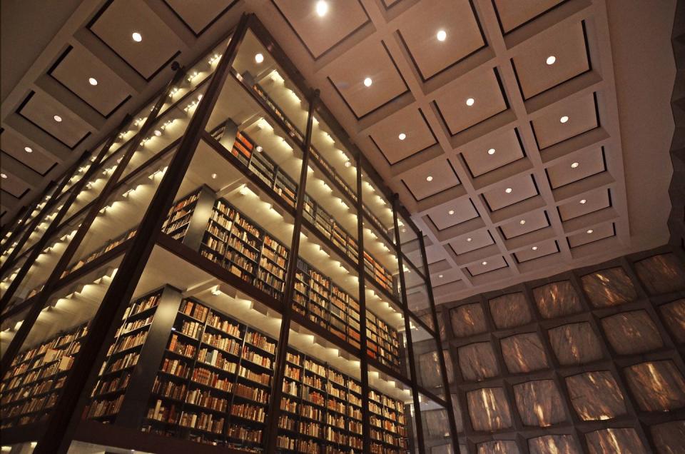 Yale University's Beinecke Rare Book and Manuscript Library: New Haven, Connecticut