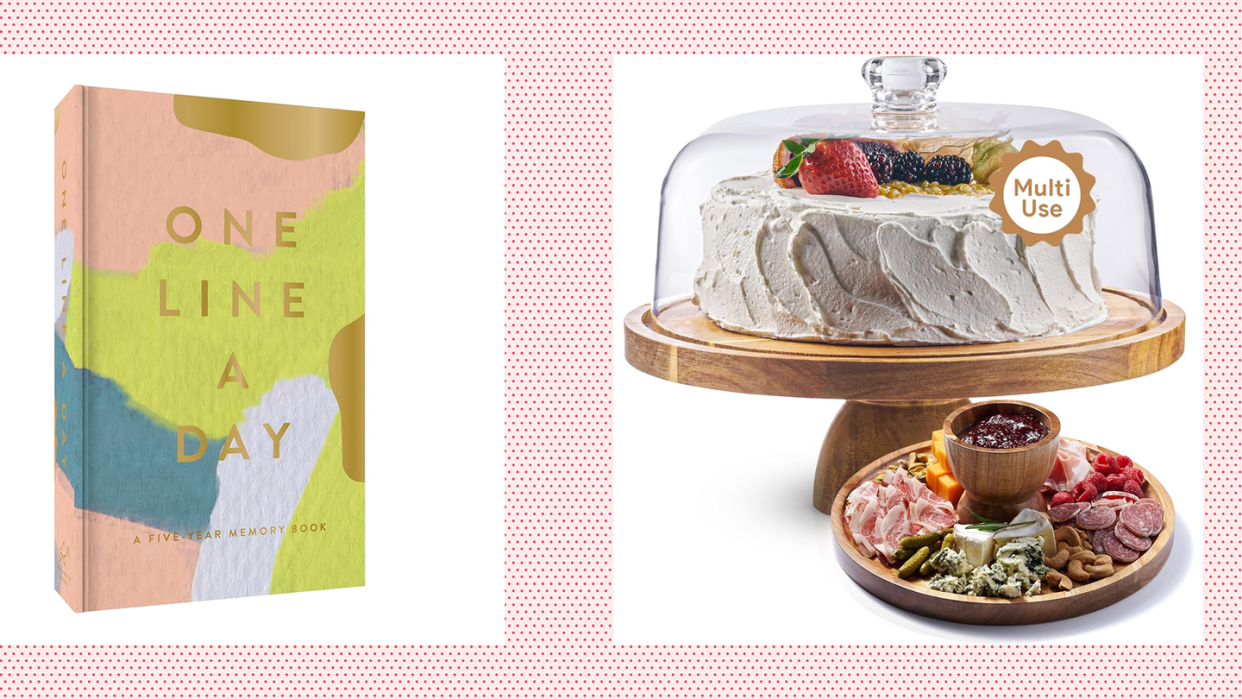 gifts for mother in law chronicle books one line a day homesphere cake stand and serving tray