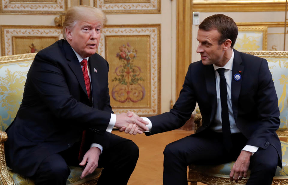 Donald Trump visits France for World War I Centennial