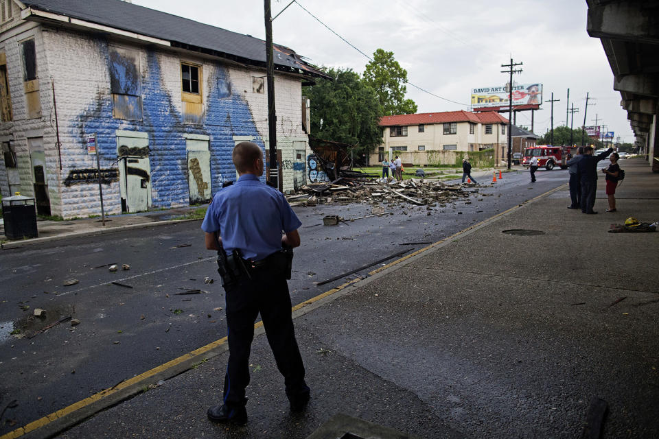 Building collapse in NOLA