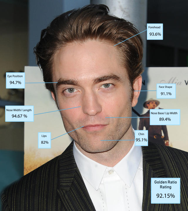 male face shapes attractive