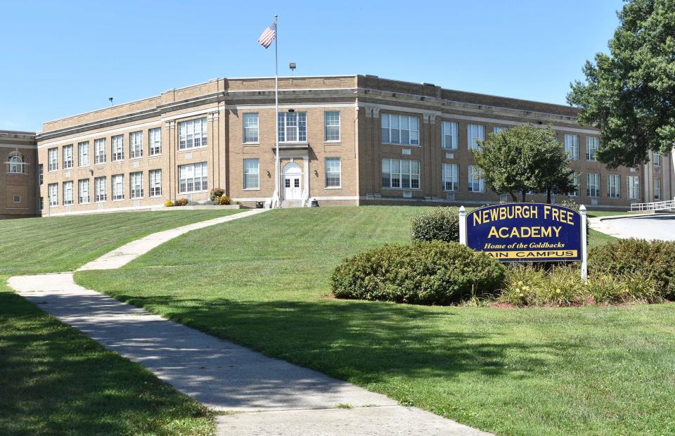 Newburgh Free Academy closed Thursday after shootings nearby injured several teenagers.