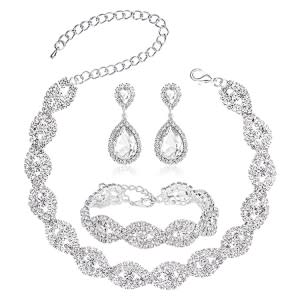 crystal choker set