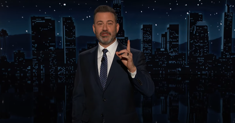 Mr Kimmel poked fun at Trump’s lawer’s claims of presidential immunity (Jimmy Kimmel Live)