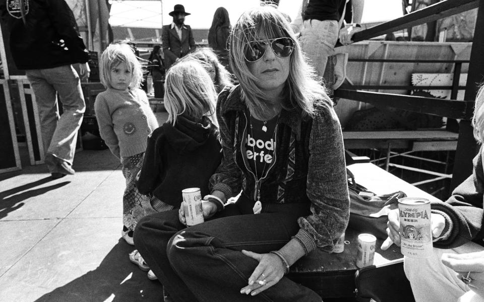 Christine McVie in Oakland, California in 1977, the same year Rumours was released - Richard McCaffrey/ Michael Ochs Archive/ Getty Images