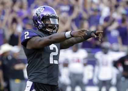 Trevone Boykin and TCU posted 82 points against Texas Tech on Saturday. (AP)