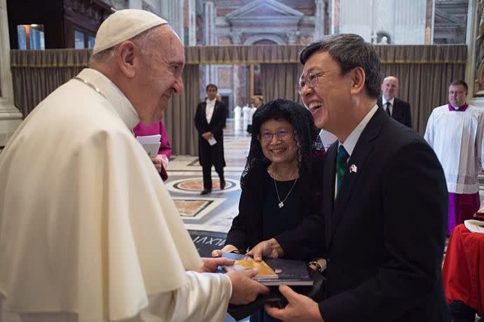 梵蒂岡同意中國任命主教引發外界擔心中梵建交。（photo credit by wikimedia.org）