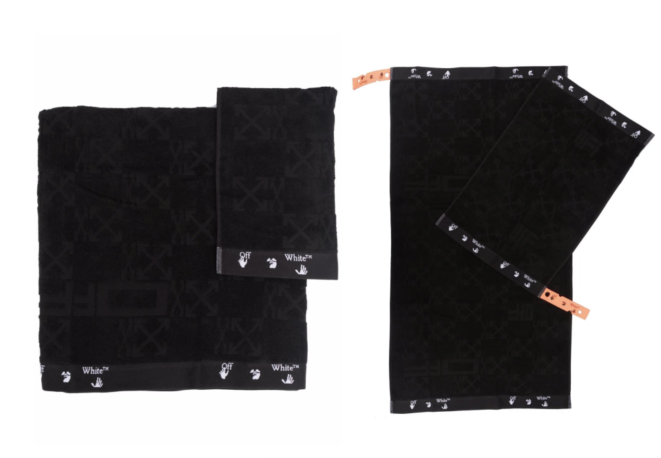 Off-White two-piece Towel Set