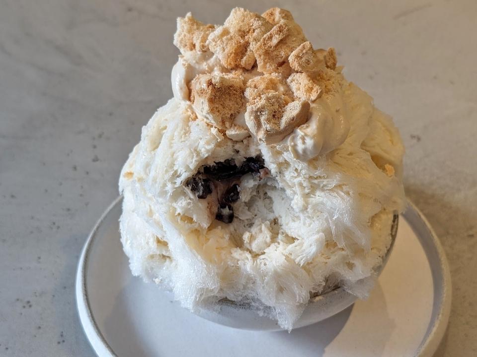 Azuki and Meringue kakigori