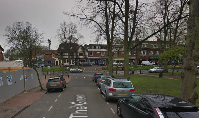 The young girl was discovered at a property in The Green, Birmingham (Picture: Google)