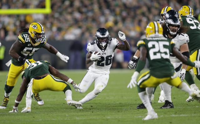 Eagles' Miles Sanders lands in the top-20 of PFFs RB rankings entering the  2021 NFL season