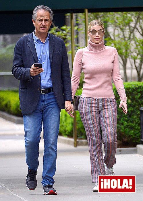 Lady Kitty Spencer y Michael Lewis