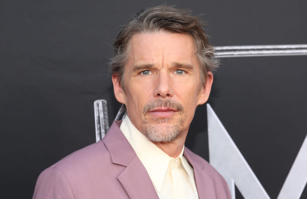 Ethan Hawke will work with Richard Linklater again on Blue Moon credit:Bang Showbiz