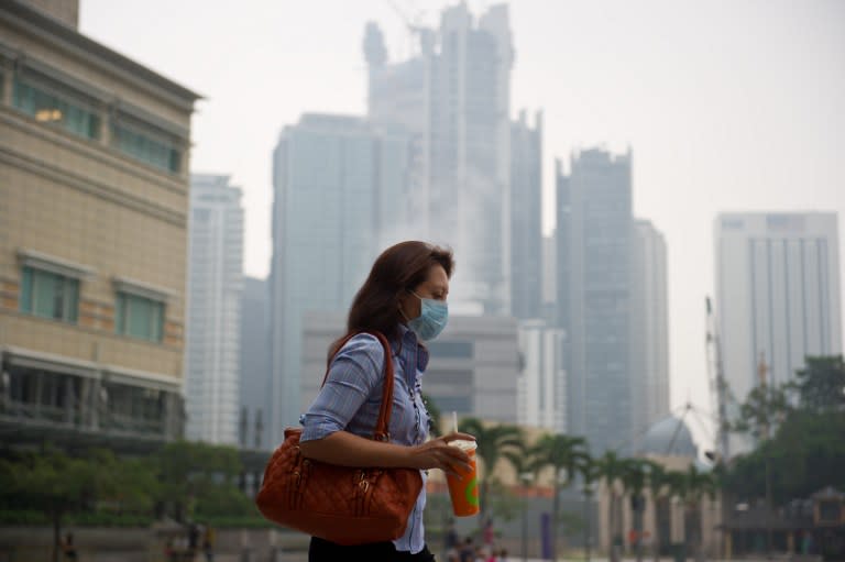 He said Malaysian Public Health Physicians’ Association president Datuk Dr Zainal Ariffin Omar says people should continue to mask up whether or not haze occurs this year as Covid-19 spreads through droplets and is not an airborne virus. — AFP pic