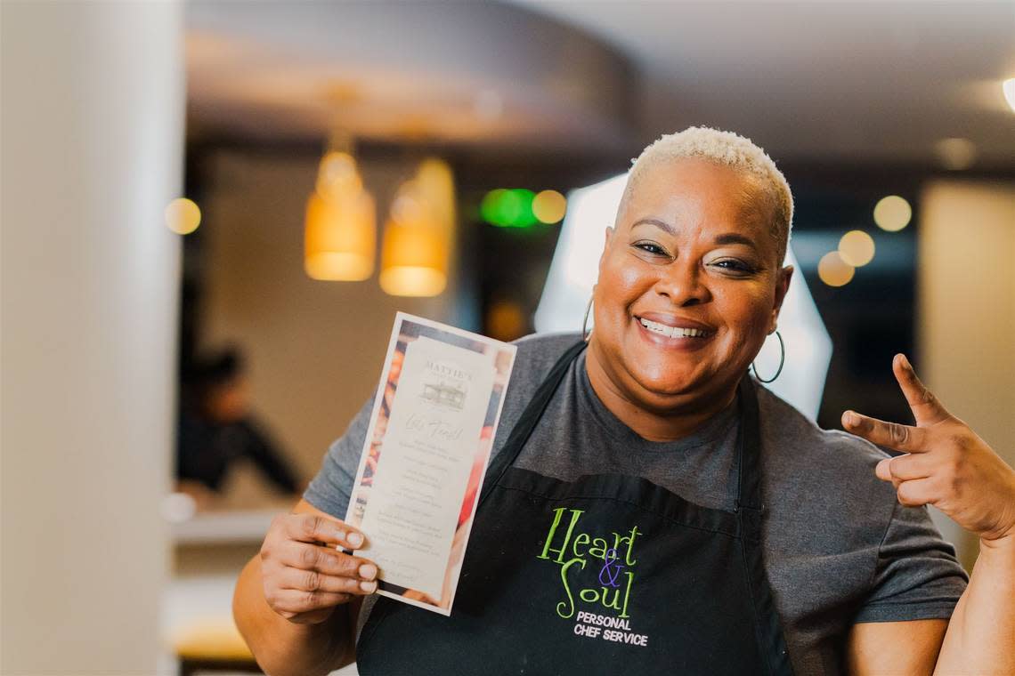 Chef Lisa Brook was featured on “Chopped” as a judge on the show’s Black History Month episode that featured all-black judges and contestants.