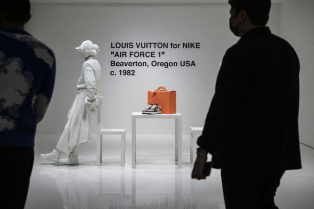 Virgil Abloh Louis Vuitton x Nike sneakers fetch 25 million