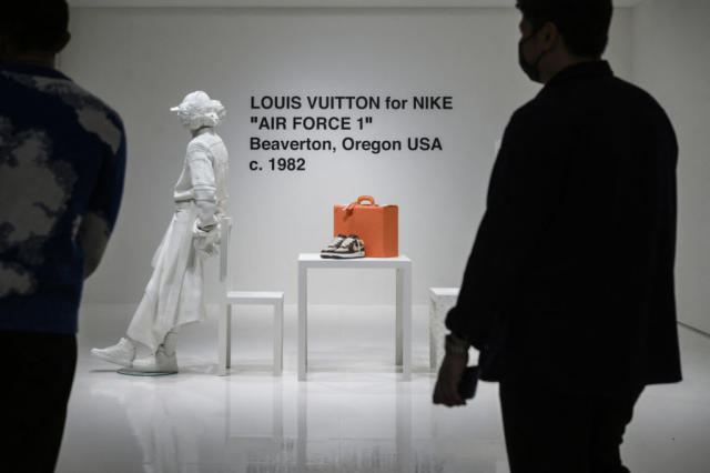 Virgil Abloh's LV x Nike sneakers fetch $25 million at Sotheby's