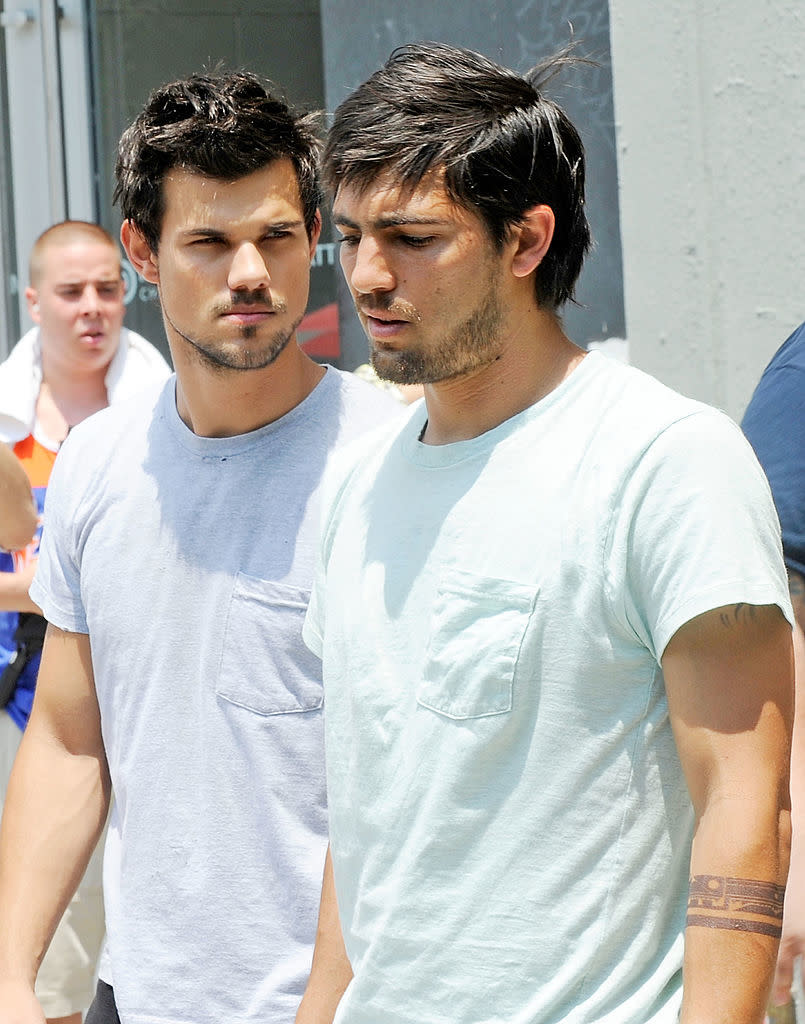 Taylor Lautner and Thomas La Marche