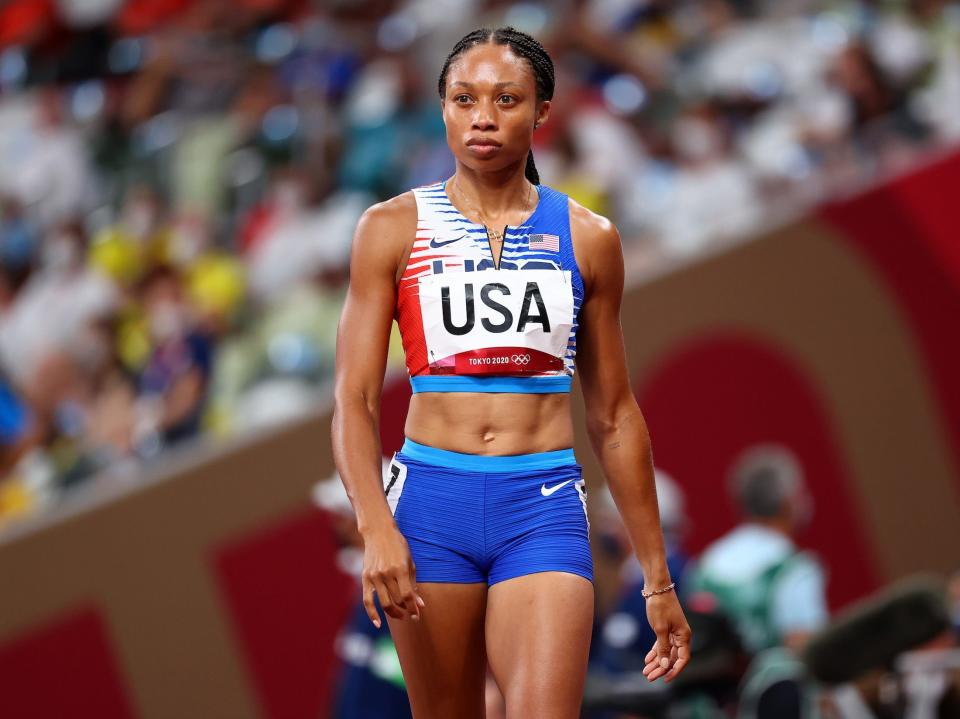 Allyson Felix.