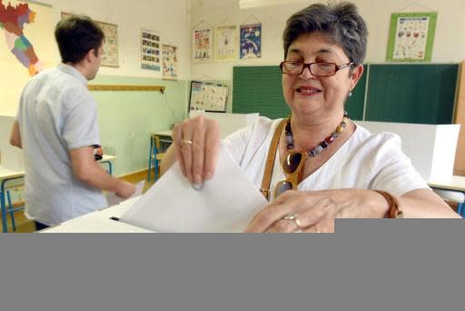 Deadlocked Croatia holds uncertain snap election