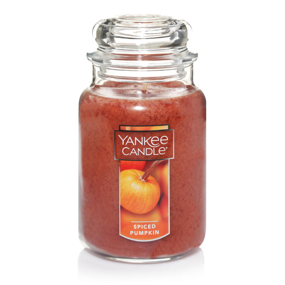 Yankee Candle Spiced Pumpkin - Large Jar Candle. (Photo: Walmart)