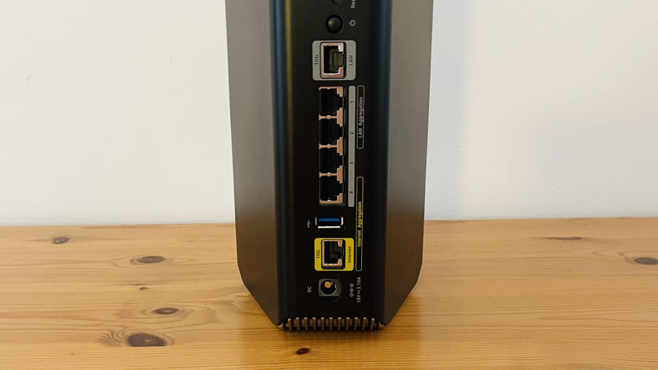 A Netgear Nighthawk RS700S on a table